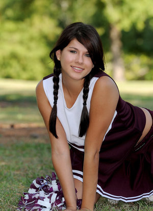 18 year old girl Ally Styles smokes before a nut sac nudeing BJ and a sexy